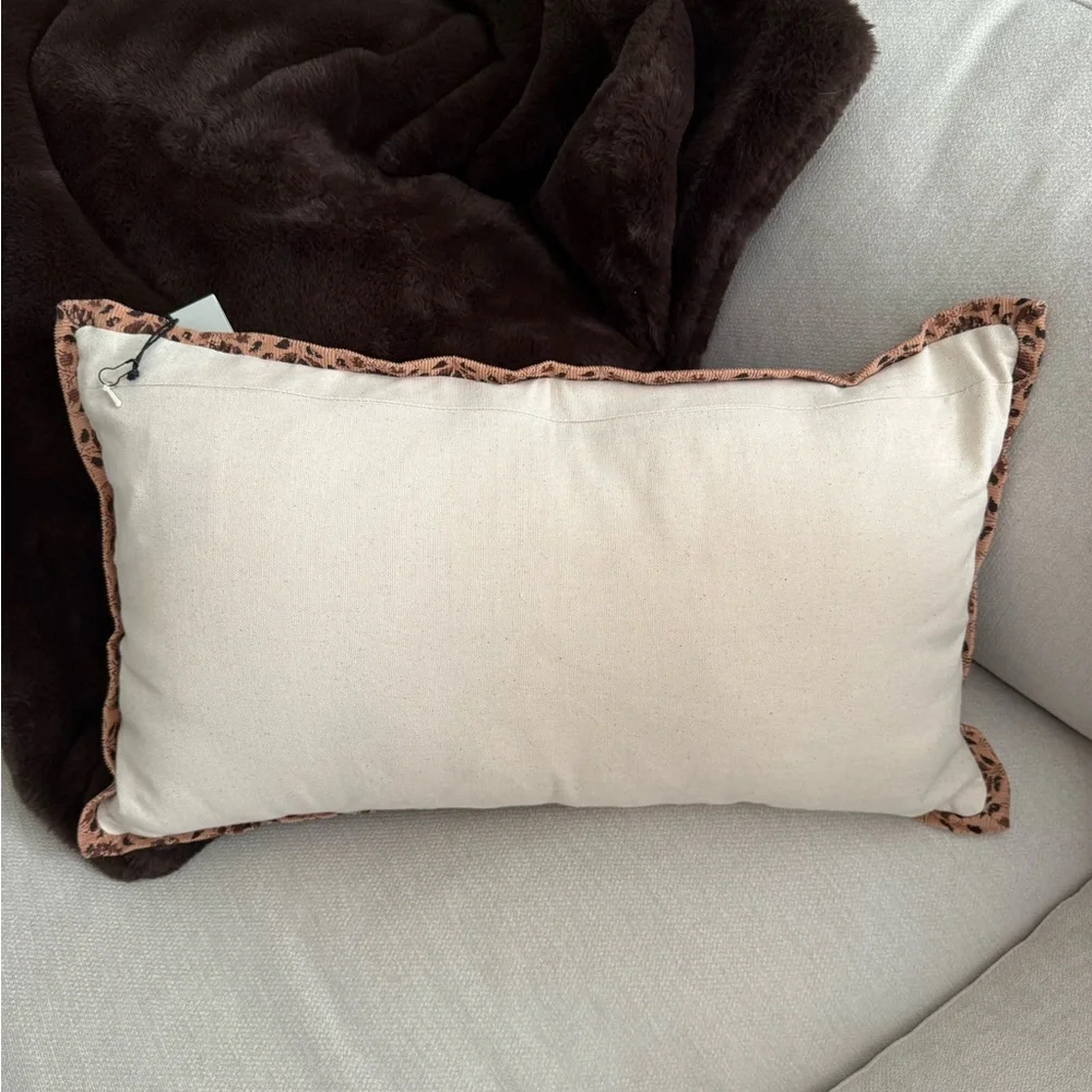 West Elm Terracotta Patterned Pillow Set
